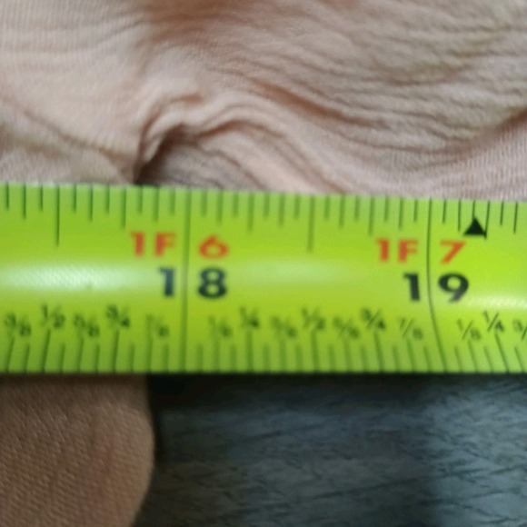 Free People Light Pink Grey Embroidery Floral Long Sleeve Mini Dress Tunic Size - Picture 4 of 9